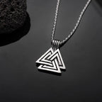 Odin Rune Viking Pendant Necklace