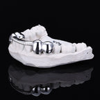 925 Silver VVS Grillz Iced Out Diamond 1-Row