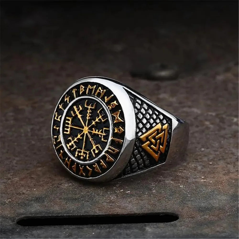 2024 Popular European and American Domineering Skull Men's Rings Personalized Punk Trend Hip-hop Rock Men's Rings