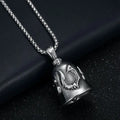 Angel Wings Moto Bell Steel Pendant Motorcycle