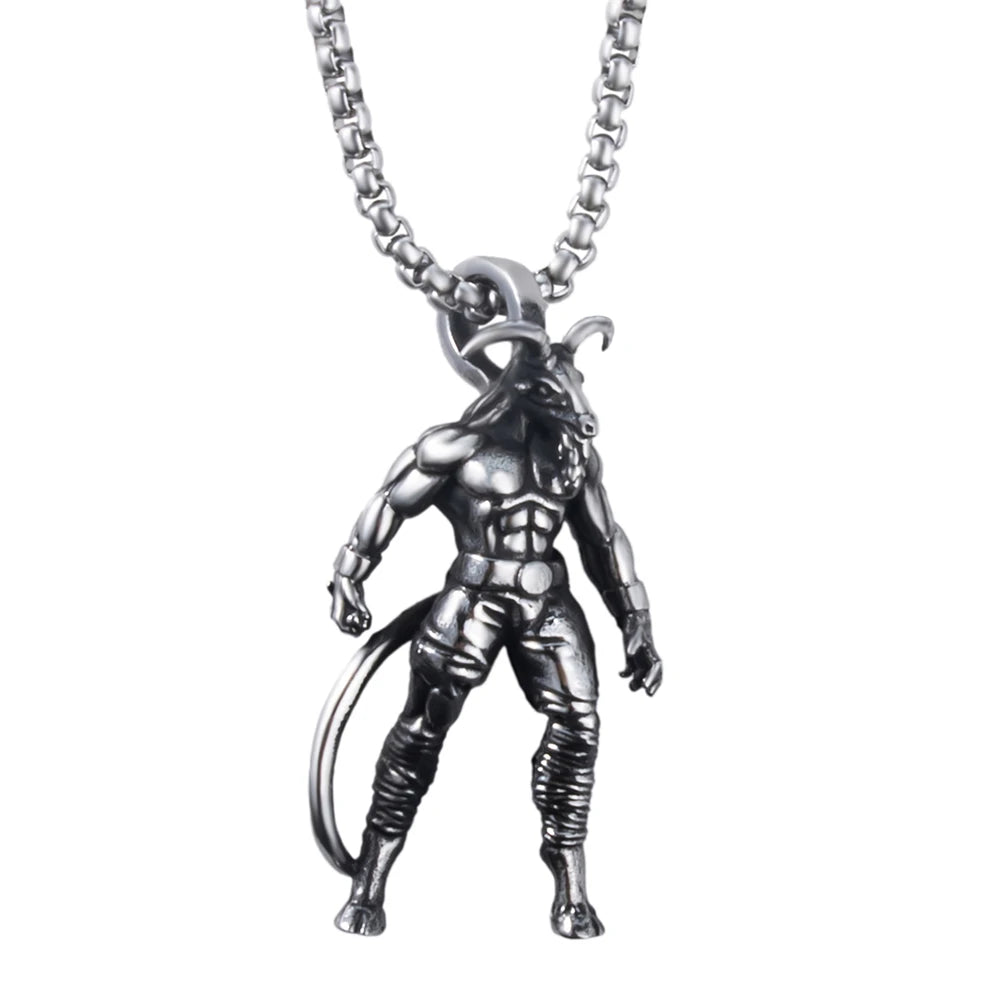 Lucifer Sigil Stainless Steel Pendant Necklace