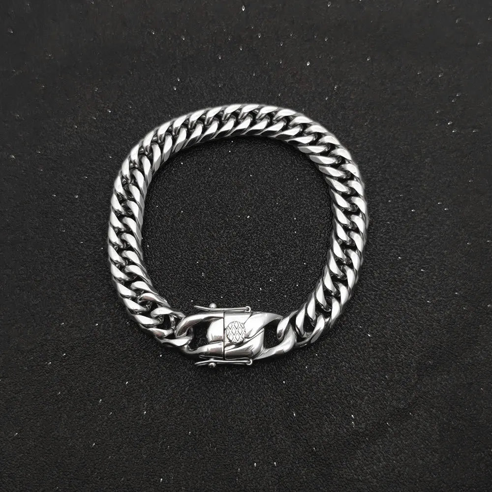 Cuban Chain Bracelet Stainless Steel Miami