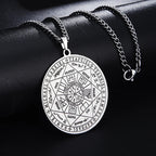 Archangel Sigil Pendant Necklace — Stainless Steel
