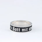 Iron Cross Germany Ring — 925 Silver