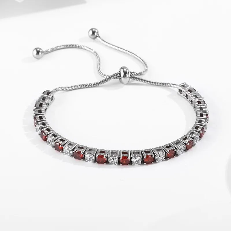 Tennis Bracelet 316L Stainless Steel 3MM Gradient