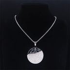 Pentacle of Mars Solomon Pendant — Stainless