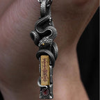 Chinese style creative snake pendant, men's and women's necklace jewelry
