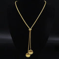 Flower of Life Pendant — Gold Stainless