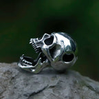 Goat Skull Pendant Necklace — 316L Stainless Steel