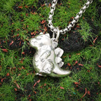 Domineering Ferocious Tiger Head Pendant Stainless Steel Animal Necklace Men's Punk Trend Cool Jewelry Boy Gift