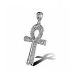 Cross Ankh Steel Pendant Egyptian Gothic