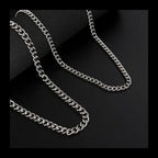 Plain Chain Necklace — Stainless Steel