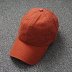 Oversized Cotton Baseball Cap — Adjustable Fit