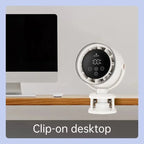 Portable USB Rechargeable Table Fan Summer Clip Celling Fans 4000mAh 100 Speeds Office Outdoor Bedroom Electric Desktop
