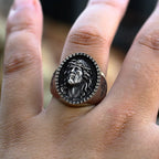 Religion Jesus Cross Ring — Stainless Steel