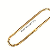 Cuban Link Gold Chain 12MM