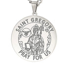 Dawapara Saint Christopher Medal Necklace Jesus Truet In You Amulet Catholic Jewelry Travelers Driver Gifts Stainless