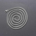 Box Chain Necklace Stainless Steel 3MM