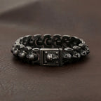 Skull Bracelet — 316L Stainless Steel