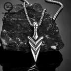 Odin's Spear Gungnir Pendant Necklace — Steel