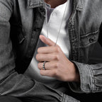 Skull Ring — 925 Silver Punk Couple
