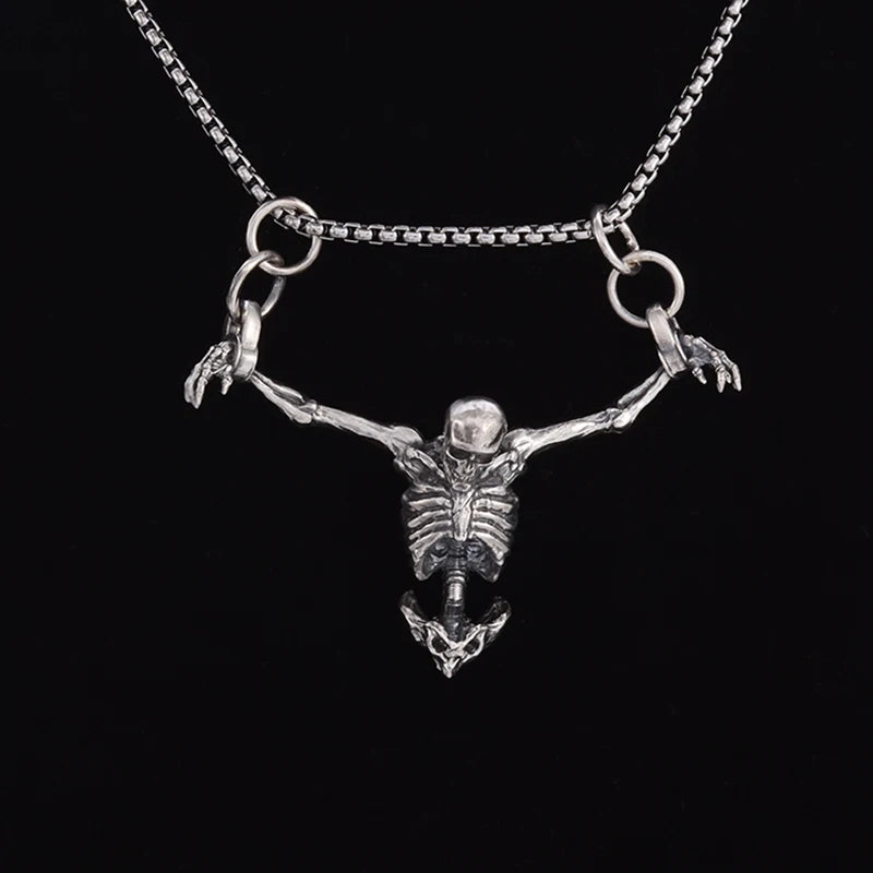 Vajra Pendant Necklace — Stainless Steel