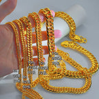 Statement Gold Pendant Necklace