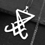 Sigil Lucifer Statement Necklace — Stainless Steel