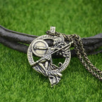 Nostalgia Greek Goddess Roman Mythology Warrior Goddess Minerva Athena Pendant Gothic Necklace For Women Jewelry