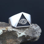 All-Seeing Eye Ring — 925 Silver