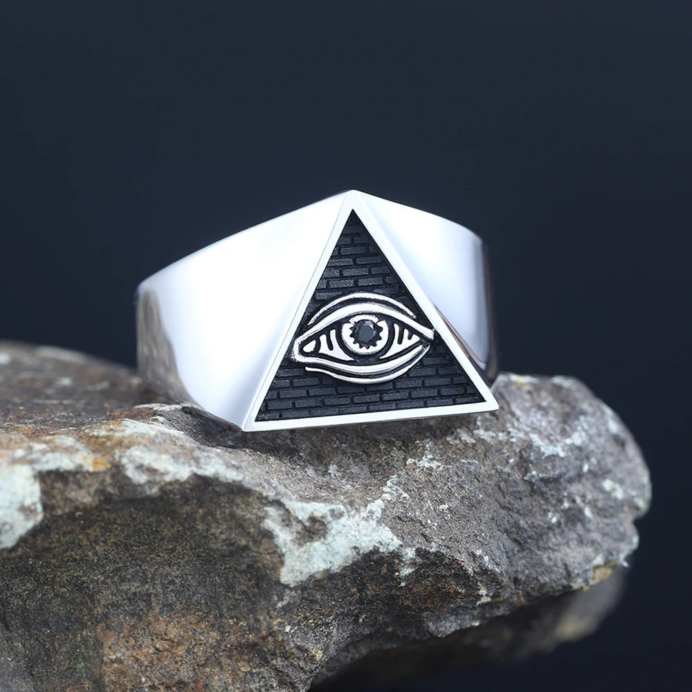 All-Seeing Eye Ring — 925 Silver