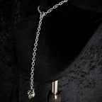 Vintage Heart Organ Necklace,Gothic jewelry,O-shaped,Punk,Hippie,Adjustable,Design Sense,Exaggerated,Choker for Women Man,Trendy