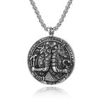 Anubis Pendant Necklace — 316L Stainless Steel