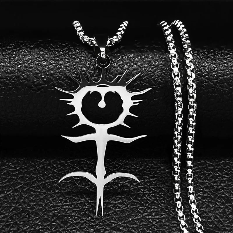 Ghostemane Stainless Steel Pendant Necklace