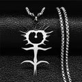 Ghostemane Stainless Steel Pendant Necklace