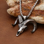 Ankh Cross Stainless Steel Pendant Necklace