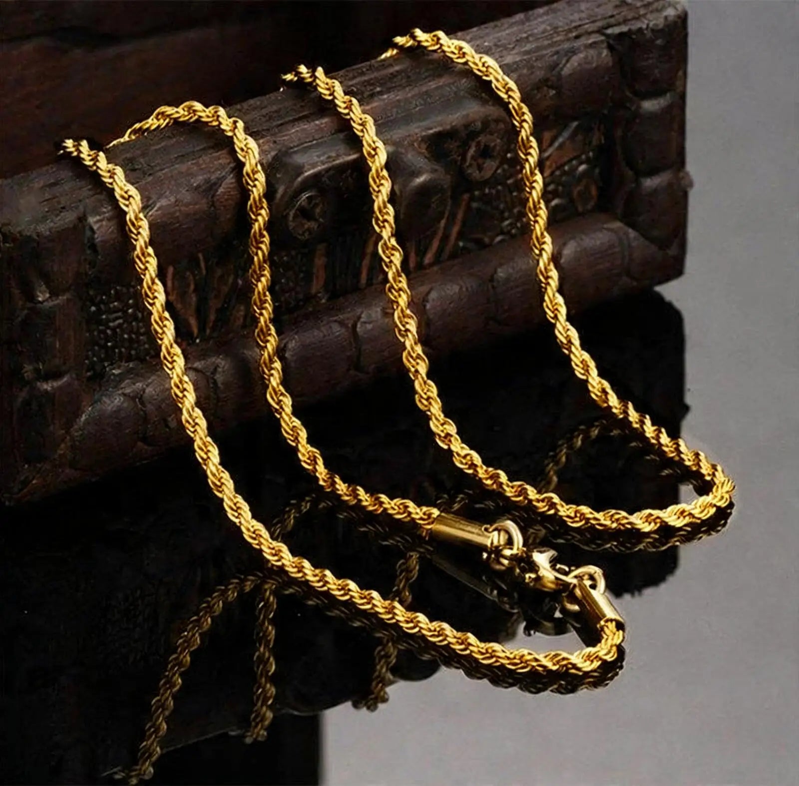 Cuban Chain Necklace 3-7mm — Stainless