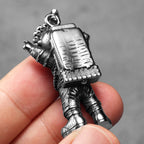 Astronaut Pendant Necklace — Stainless Steel