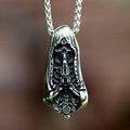 Vintage Skull Stainless Steel Pendant Necklace
