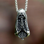 Vintage Skull Stainless Steel Pendant Necklace