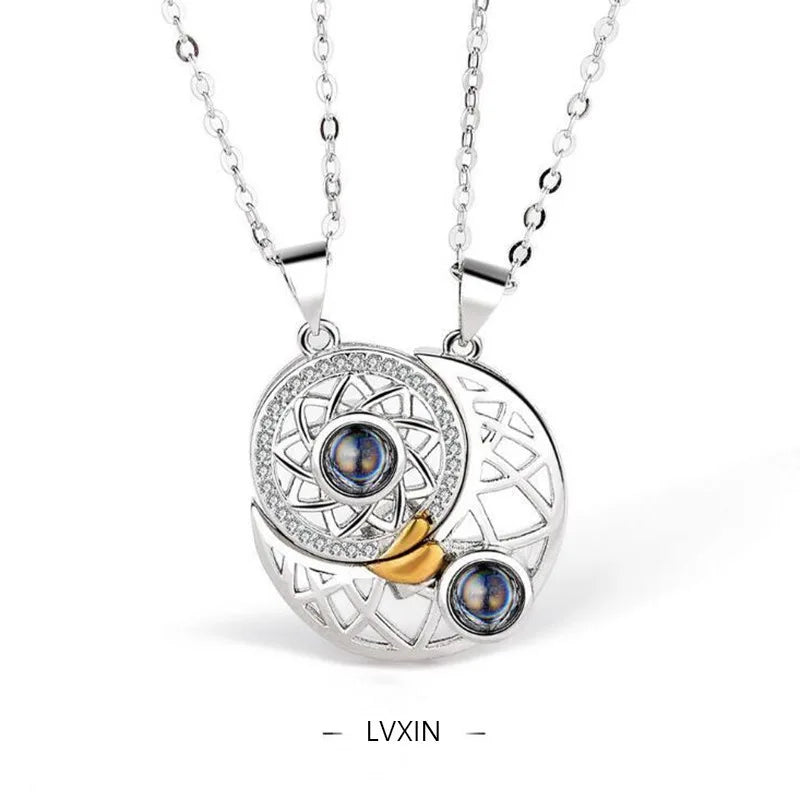 Magnetic Heart Pendant Necklace