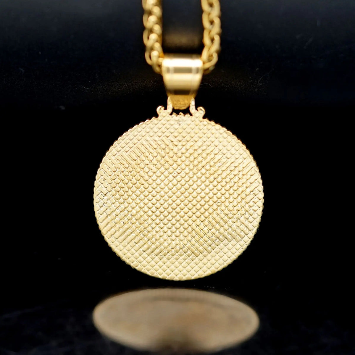 Hip Hop New Men's Lion King Tag Personalized Men's Jewelry 316L Stainless Steel with Rhinestone Necklace Pendant Jewelry