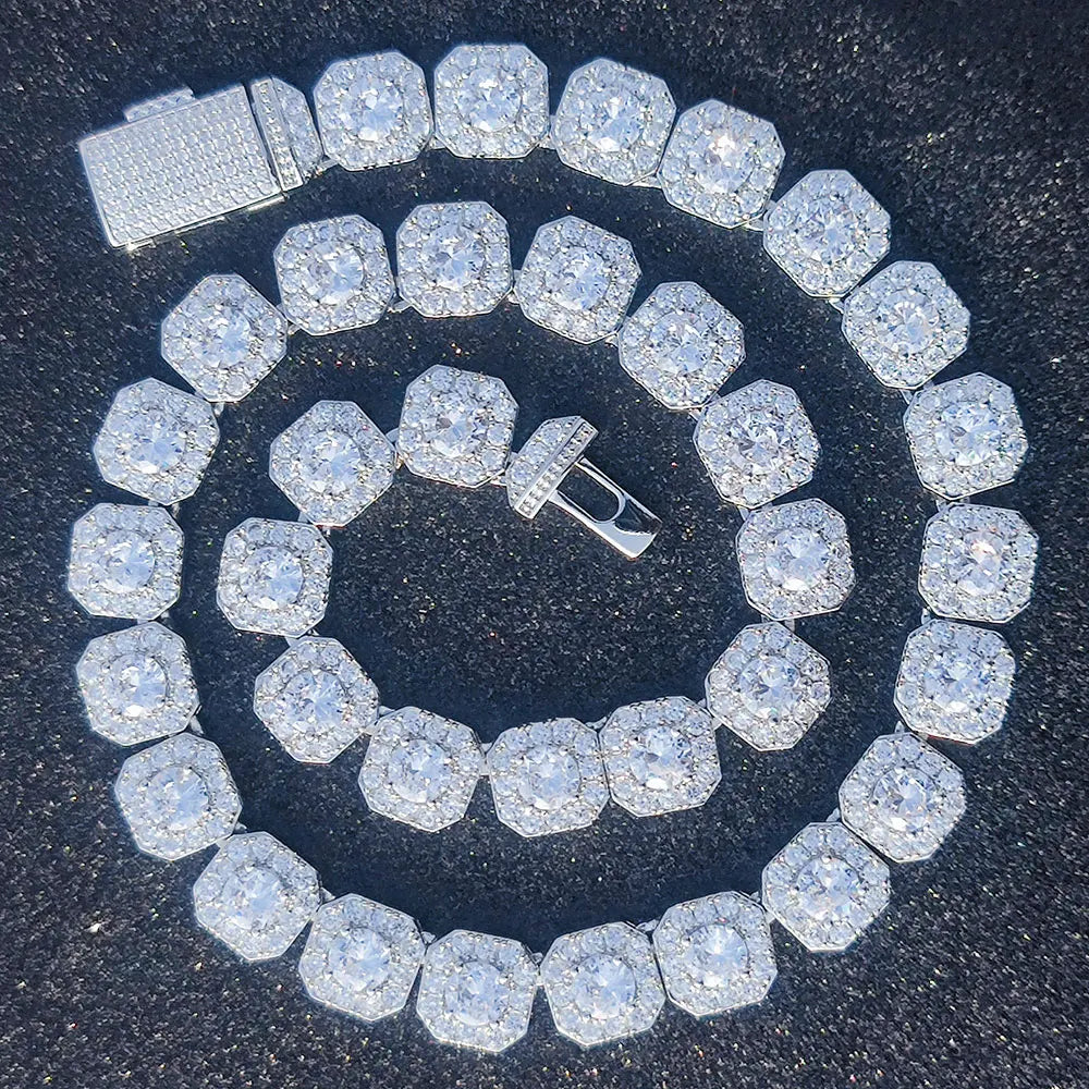 Tennis Chain Necklace Stainless Steel 7/10/12MM