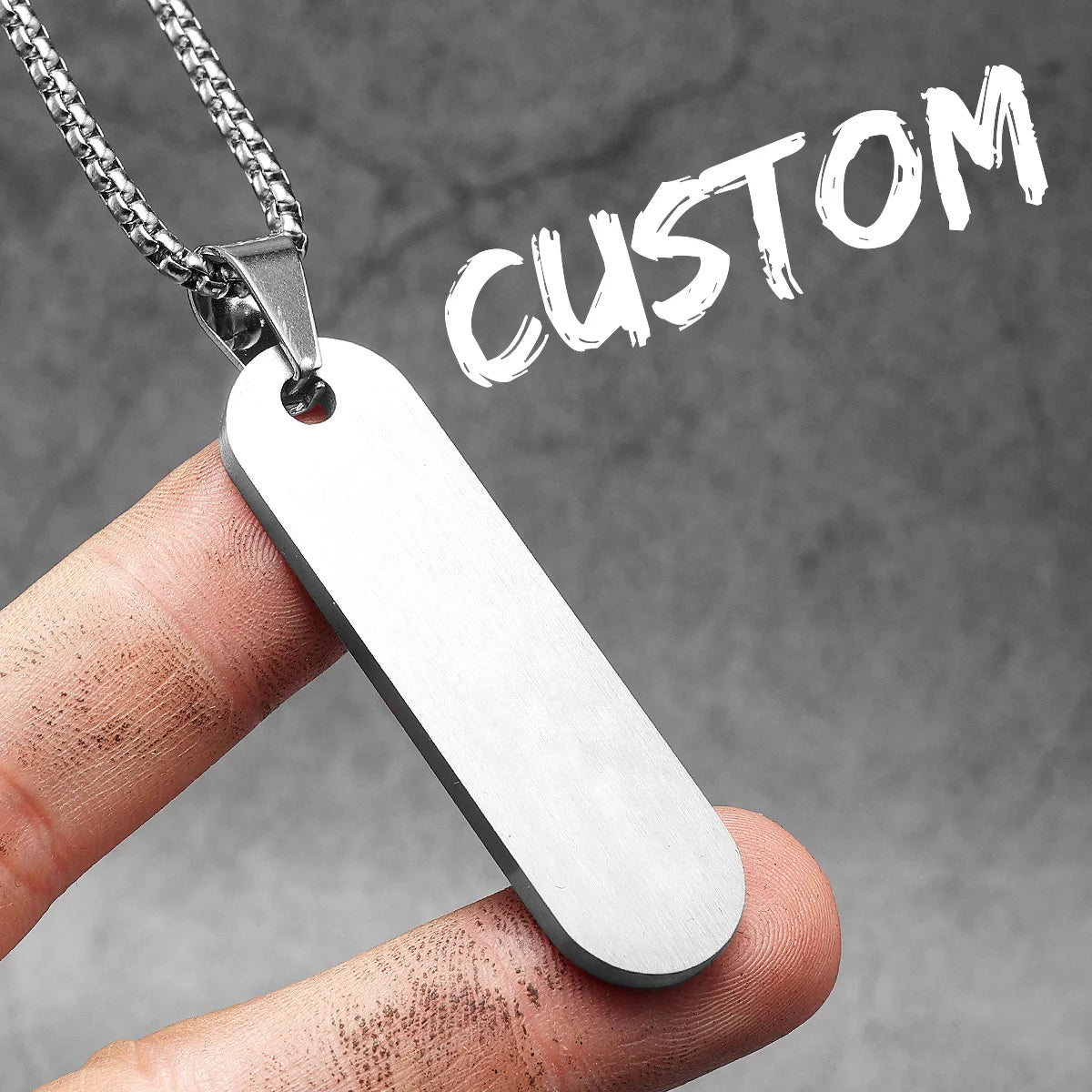 Year of Birth Tags Men Necklace With Pendant Stainless Steel Jewelry for Fashion Women Punk HipHop Accessories Gifts