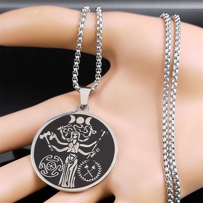 Witchcraft Stainless Steel Pendant Necklace