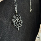 Gothic Chandelier Pendant Necklace