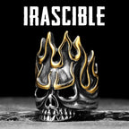 Skull Fire God Ring Stainless Steel