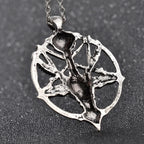 LaVeyan Baphomet Sigil Pendant Necklace — Inverted Pentagram