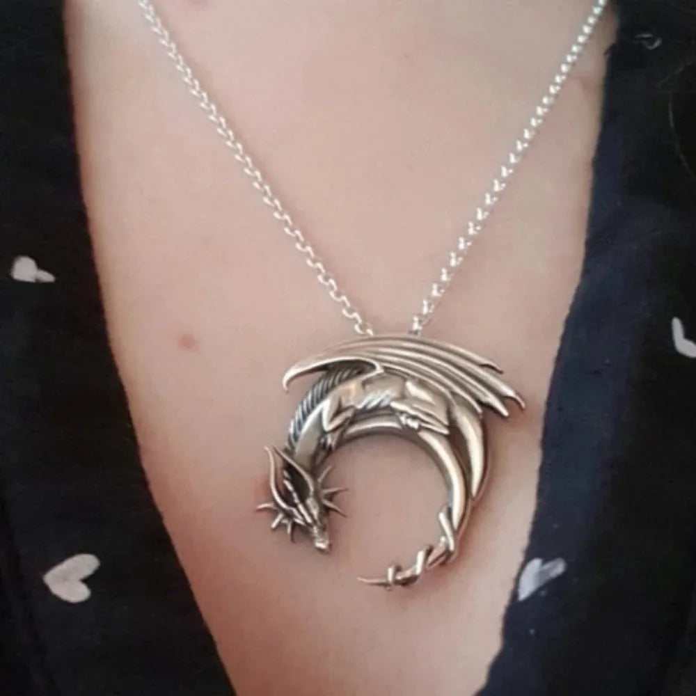 Cool European and American Personalized Men's Pendant Necklace New Fashion Punk Hip-hop Men's Necklace Jewelry