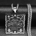 Skull Silver Pendant Divination Digital Hand Sun
